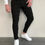 Indexkép: Men Jeans Stretch Skinny Denim Pants Solid Color Black Blue Autumn Summer Luxur