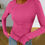Pikkukuva: BTFBM Women's Casual Tops Fall Winter 2024 Long Sleeve Crew Neck Workout Stretc