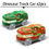 Pikkukuva: Magic Climbing electric dinosaur car Track Railway Toy Car Set Bend Flexible Ra