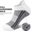 Pikkukuva: Gonii Men's Running Athletic Ankle Socks - Thick Cushioned Low Cut Socks (5 Pai