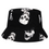 الصورة المصغرة: Summer Sunscreen Bucket Hat for Men Women Beach Panama Cap Fashion Print Hip Ho