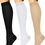 Hình thu nhỏ: CHARMKING Compression Socks for Women & Men Circulation (3 Pairs) 15-20 mmHg is