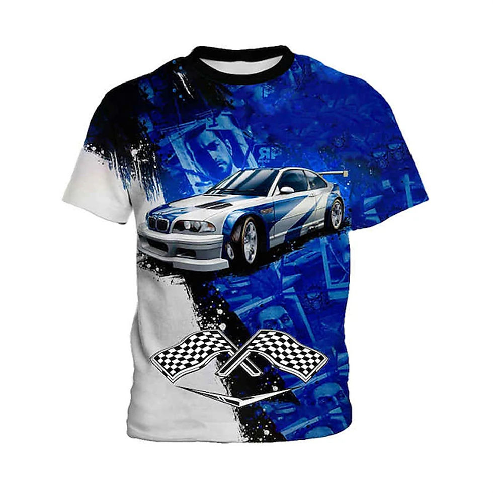 Boys Summer Clothes T-Shirts for Children Car Graphic T Shirts Children's Cloth