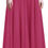 Thumbnail: Afibi Womens Chiffon Retro Long Maxi Skirt Beach Ankle Length Skirt