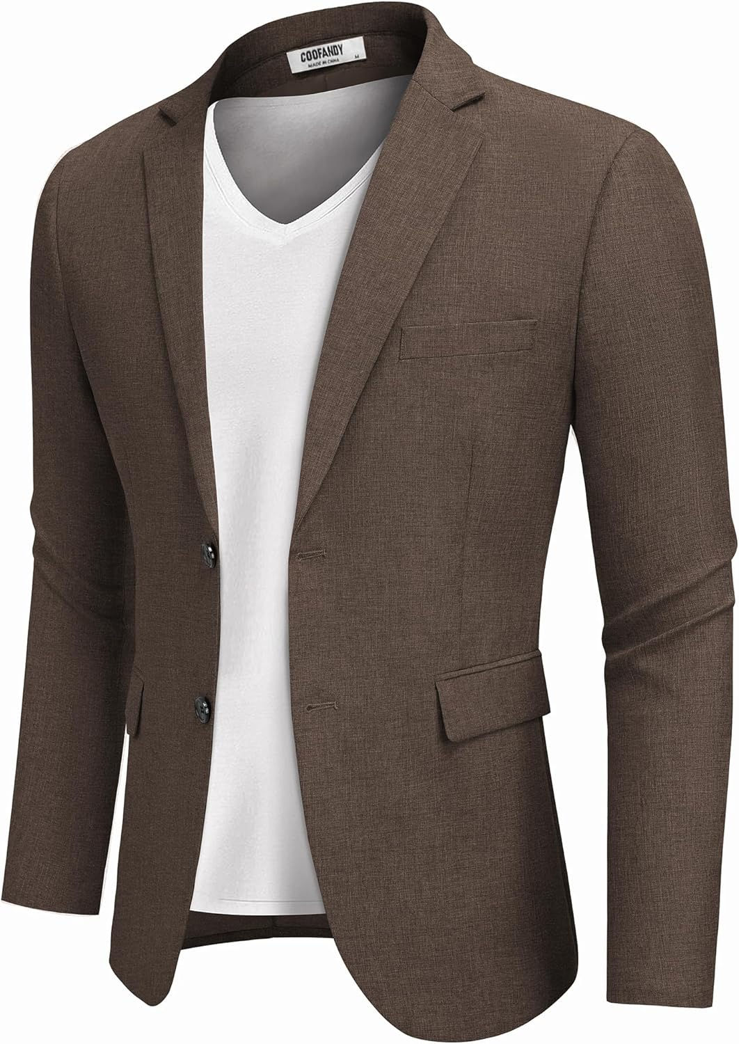 COOFANDY Men's Blazer Casual Sport Coats Two Buttons Lightweight Suit Jacket