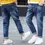 Pikkukuva: DIIMUU 4-11 Years Boys Clothes Slim Straight Jeans Young Pants Kids Baby Childr