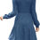 Thumbnail: SAMPEEL Womens Square Neck Long Sleeve Fall Dresses Casual Babydoll Sweater Dre