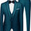 Indexkép: MAGE MALE Men's 3 Pieces Suit Elegant Solid One Button Slim Fit Single Breasted