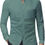 Thumbnail: DEMEANOR Stretch Mens Dress Shirts Band Collar Dress Shirts for Men Button Down