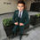 Thumbnail: Boys Suit Jacket Pants Vest 3 Piece Set Formal Business Blazer for Kids Wedding