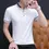 Pikkukuva: BROWON 2024 summer casual polo shirt men short sleeve turn down collar slim fit