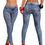 Pikkukuva: Hot Style Women Fashion Stretch Plus Jeans Lady's Denim Faux Jean Pants Sexy Le