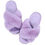 Thumbnail: Pallene Plush Fluffy Home Slippers For Women Fashion Indoor Warm Open Toe Furry