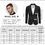 Pikkukuva: COOFANDY Men's Casual Knit Blazer Slim Fit Sport Coat Stretch Two Button Suit J
