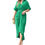 Thumbnail: High Waisted Lady Shirt Dress for Women Clothing 2024 Summer Classic Casual Sli