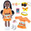 Pikkukuva: 10 Pieces Set Of 15 Inch African American Dolls, Doll Clothes And Mobile Phone,