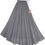 Thumbnail: Afibi Womens Chiffon Retro Long Maxi Skirt Beach Ankle Length Skirt