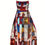 Thumbnail: 2025 Colorful Retro Geometric Print Camisole Dress, Sweet And Youthful, Elegant