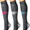 Hình thu nhỏ: CHARMKING Compression Socks for Women & Men Circulation (3 Pairs) 15-20 mmHg is