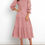 Pikkukuva: BTFBM Women Casual Long Sleeve Dress Fall Dresses 2024 Solid Color Relaxed Fit 