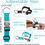 Pikkukuva: Thinp 3 Pcs Luggage Straps,Luggage Hook Luggage Belt Luggage Carrying Clip Buck