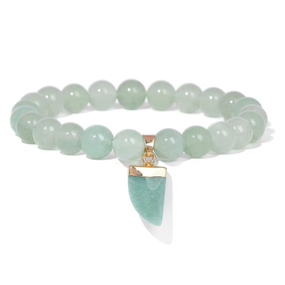Fang Bead Bracelet - Aventurine