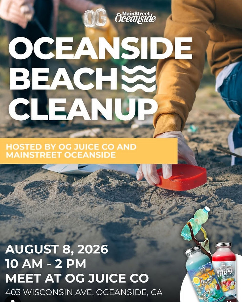 Oceanside Beach Cleanup