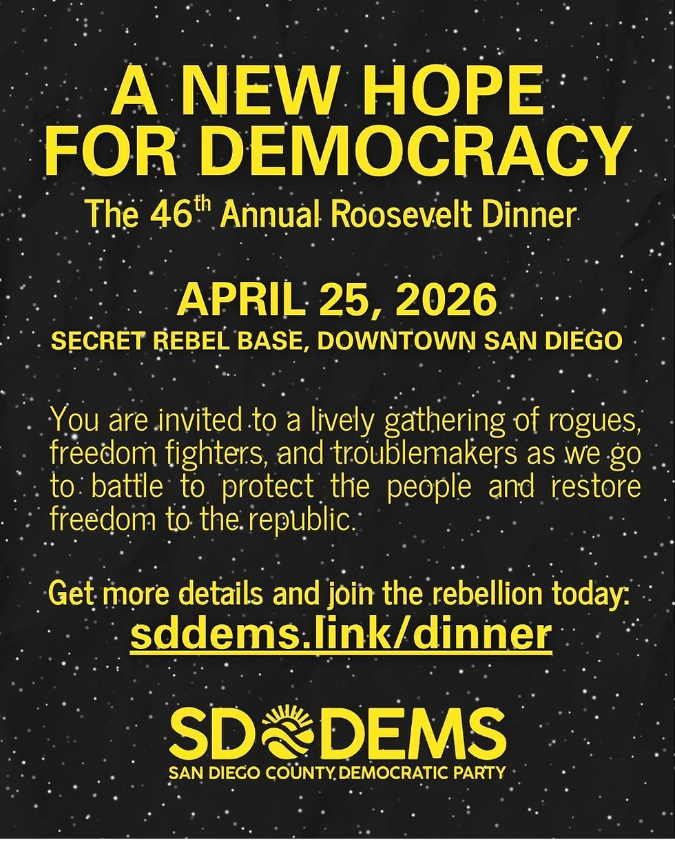 SD County Democratic Party Roosevelt Dinner