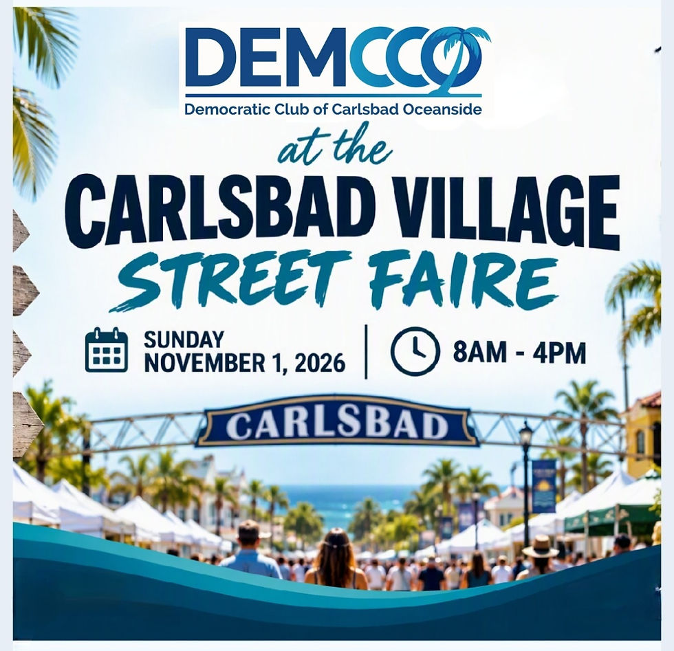 DEMCCO Booth at Carlsbad Street Faire