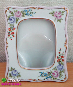 洋絵付-フォトスタンド