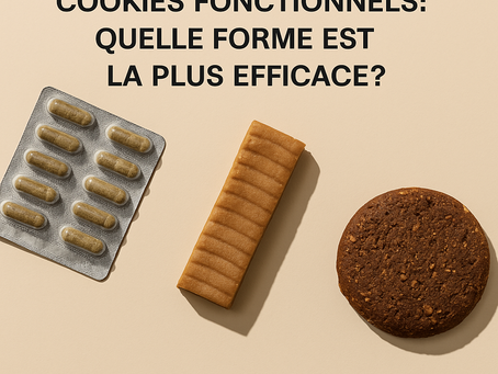 Gélules, Barres ou Cookies Fonctionnels : Quelle Forme est la Plus Efficace ?