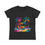 Thumbnail: Women's Summer Vibes Tropical Soft Cotton T-shirt Fun Casual Positive Wear