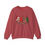 Thumbnail: Festive 'Santa Claus' Women's Crewneck Sweatshirt - Christmas Fun Vibes