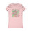 Thumbnail: Women's Floral Turtle Graphic Soft T-Shirt - Good Vibes Reminder Office & Fun