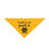Thumbnail: Funny Gold Pet Bandana "Places to Go, People to Lick" - Perfect for Dog Lovers