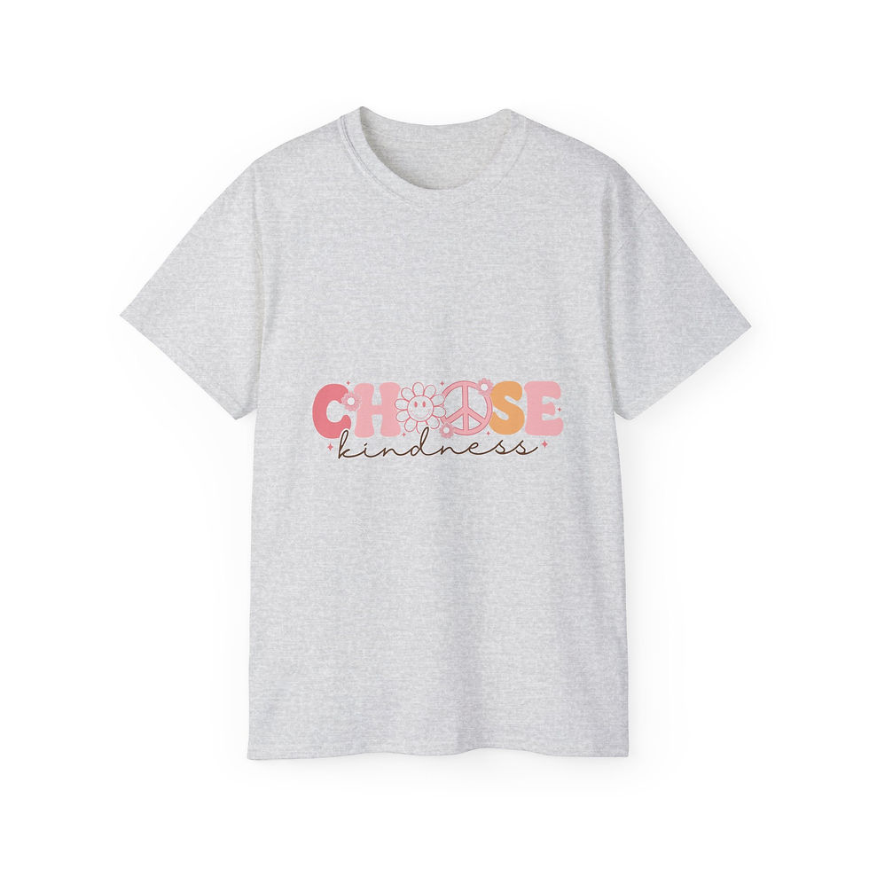 Thumbnail: Women's Choose Kindness Tee - Positive Message T-shirt Motivational Fashion