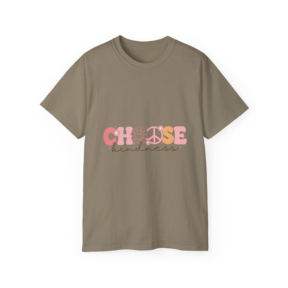 Thumbnail: Women's Choose Kindness Tee - Positive Message T-shirt Motivational Fashion
