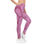 Thumbnail: Vibrant Pink Patterned Women's Casual Leggings - Comfortable Everyday Wear