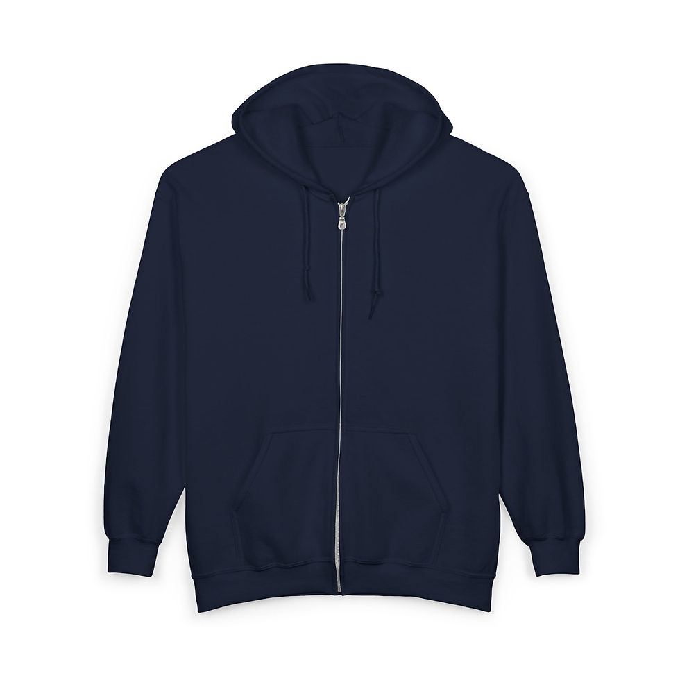 Thumbnail: Positive Vibes Men's Full-Zip Hoodie – "Only Positive Vibes" Graphic Good Energy