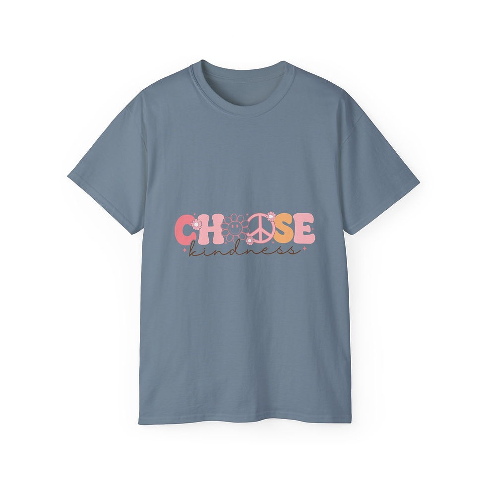 Thumbnail: Women's Choose Kindness Tee - Positive Message T-shirt Motivational Fashion