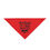 Thumbnail: Stay Pawsitive Red Pet Bandana - Stylish Dog Accessory for Happy Pets
