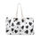 Thumbnail: Women's Chic Heart Print Weekender Bag - Perfect for Travel Getaways & Gym