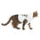 Thumbnail: Stay Pawsitive White Pet Hoodie - Cute & Comfy Positive Pet Apparel