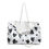 Thumbnail: Women's Chic Heart Print Weekender Bag - Perfect for Travel Getaways & Gym