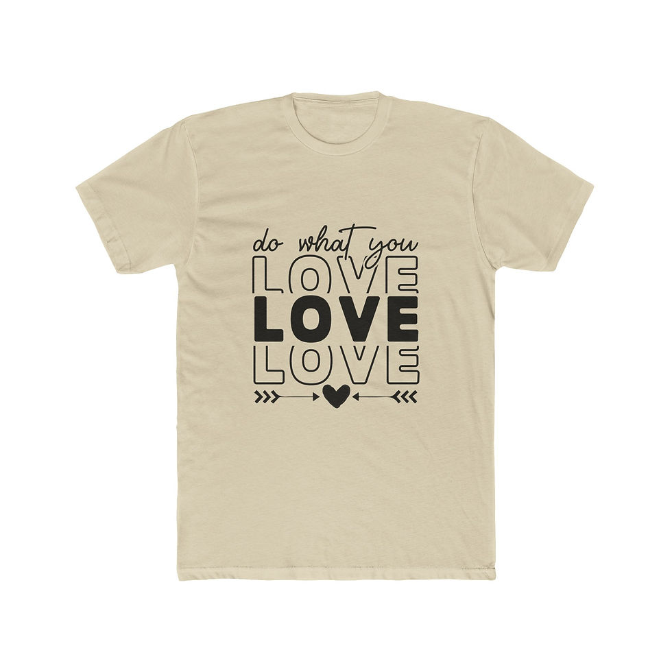 Thumbnail: Women's Self Love Inspiring Soft Cotton Crew Tee - Positive Motivational T-Shirt