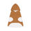 Thumbnail: Stay Pawsitive Brown Pet Hoodie - Cute & Comfy Positive Pet Apparel