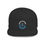 Thumbnail: Stay Positive Flat Bill Snapback Cap - Inspirational Apparel for Everyday Style