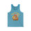 Thumbnail: Positive Energy Women Jersey Tank - Vibrant Floral Design for Summer Vibes