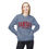 Thumbnail: Women's Midweight Santa's Favorite Crewneck Sweatshirt - Holiday Fun Vibes