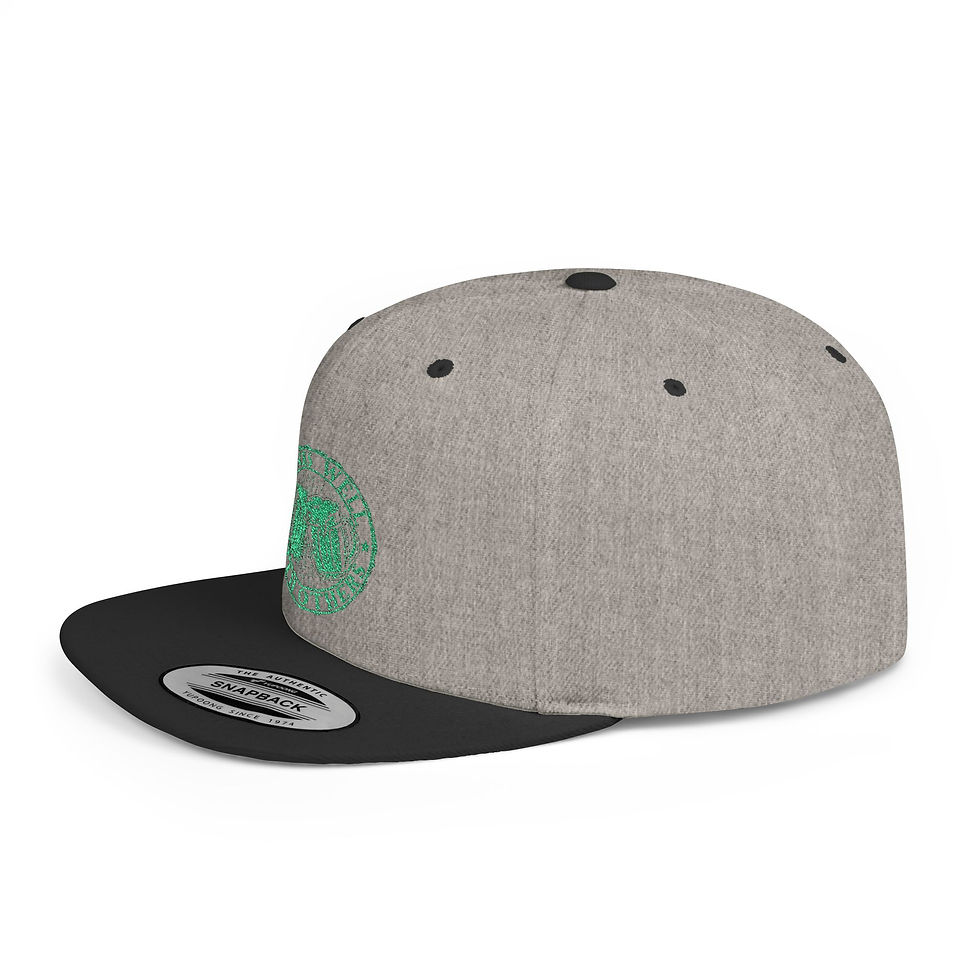 Thumbnail: Drinks Well Snapback Hat - Fun Flat Bill Cap for Parties & Celebration Vibes